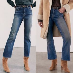 Nili Lotan Classic Wash Boot Jeans